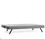 Atelier Del Sofa Zola - Sofá cama de 3 plazas Gris claro